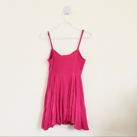 💕 Aritzia TALULA Hot Pink Lipinski Dress Sz 6 💕 - Picture 4 of 6
